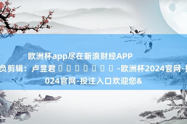欧洲杯app尽在新浪财经APP            						背负剪辑：卢昱君 							-欧洲杯2024官网-投注入口欢迎您&